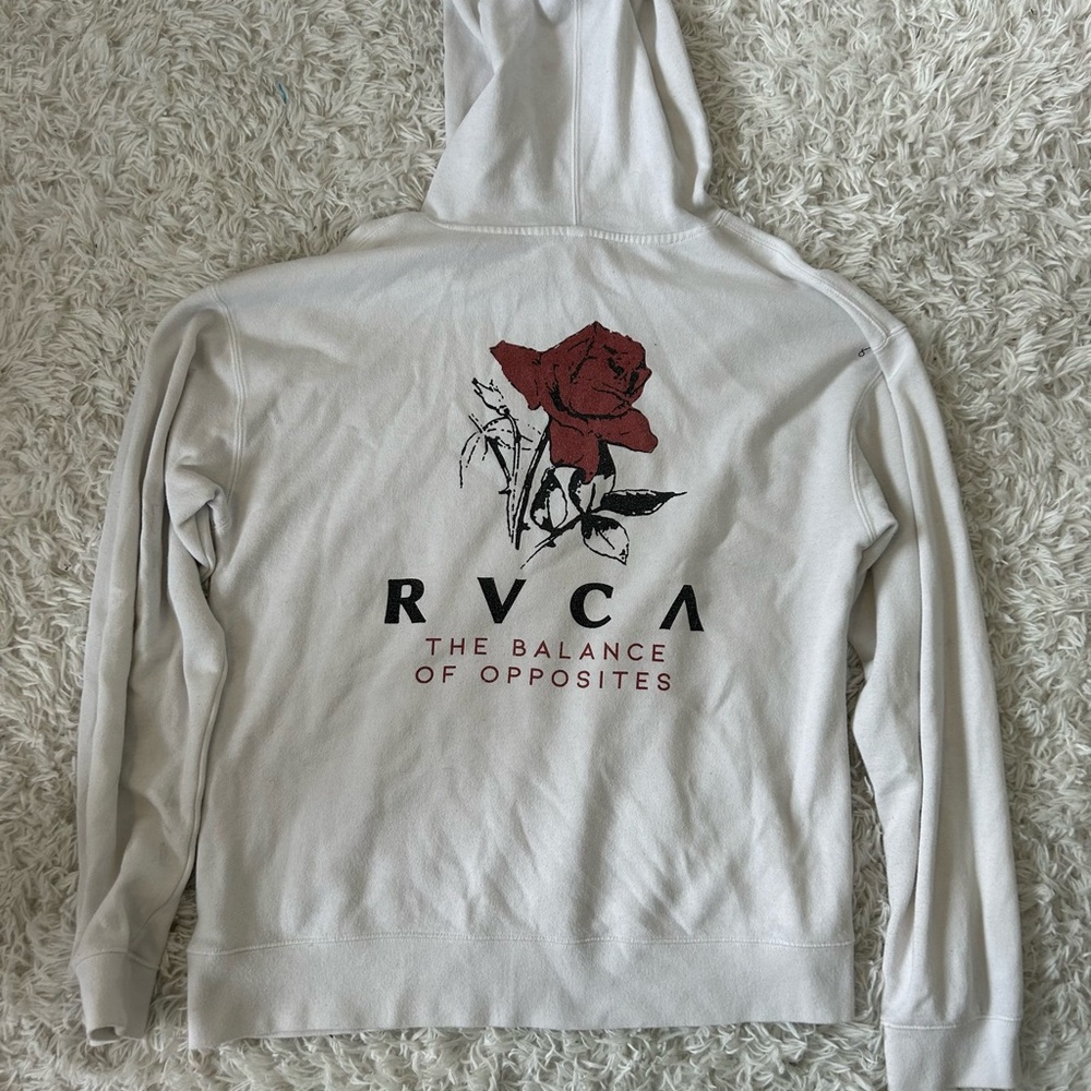 RVCA balance of opposites hoodie - size large